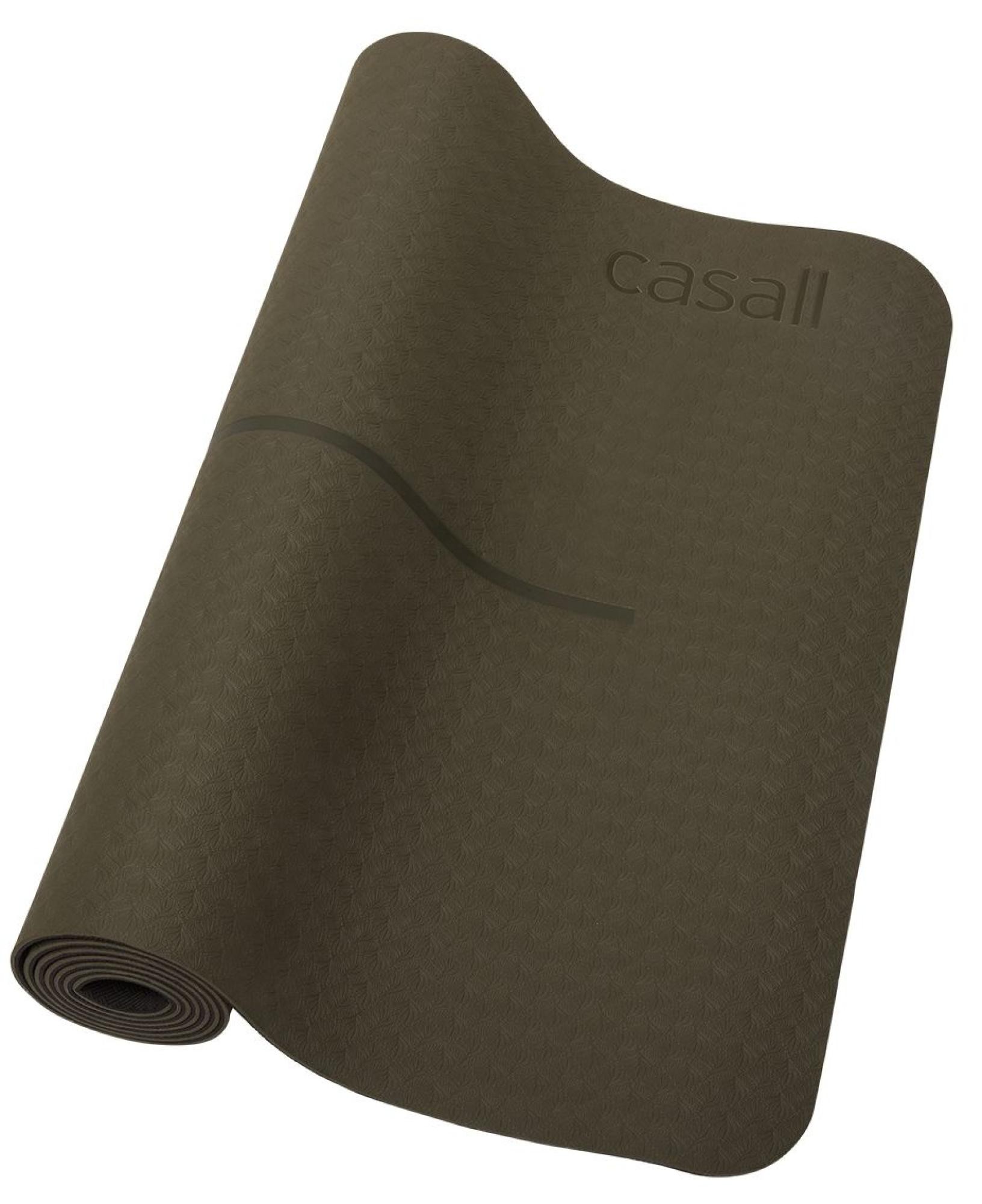 Casall Yoga mat position 4mm Forest Green/Black